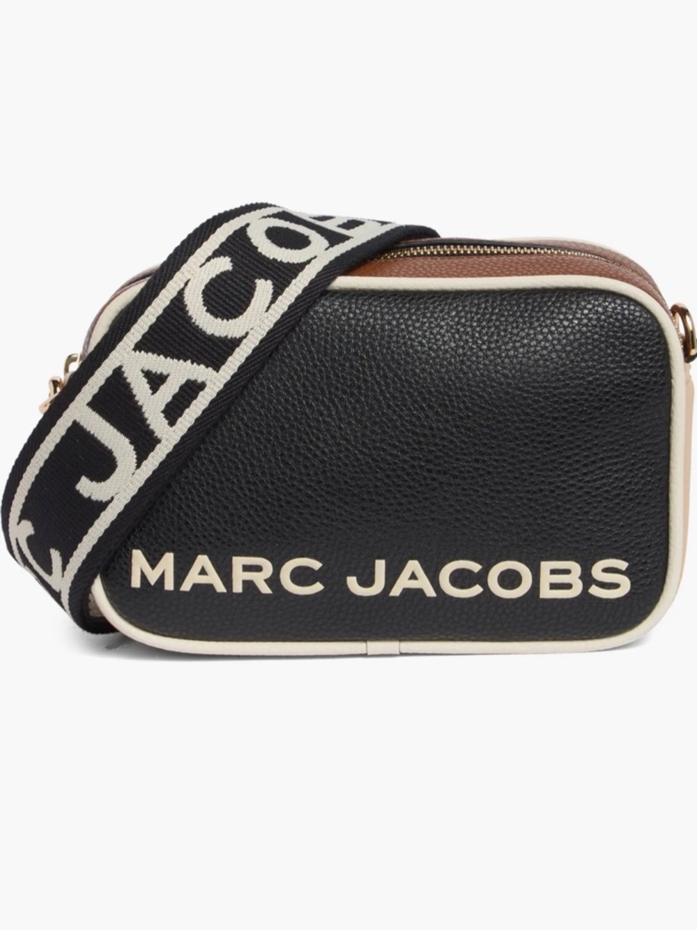 NWT Marc Jacobs Black Multi CB Bold Flash Camera Bag
